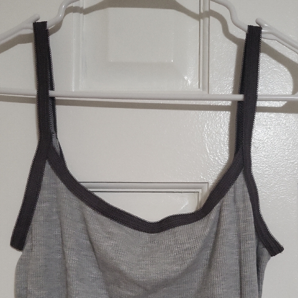 NWT Free People Intimately Gray Tanktop Size M - Picture 4 of 7